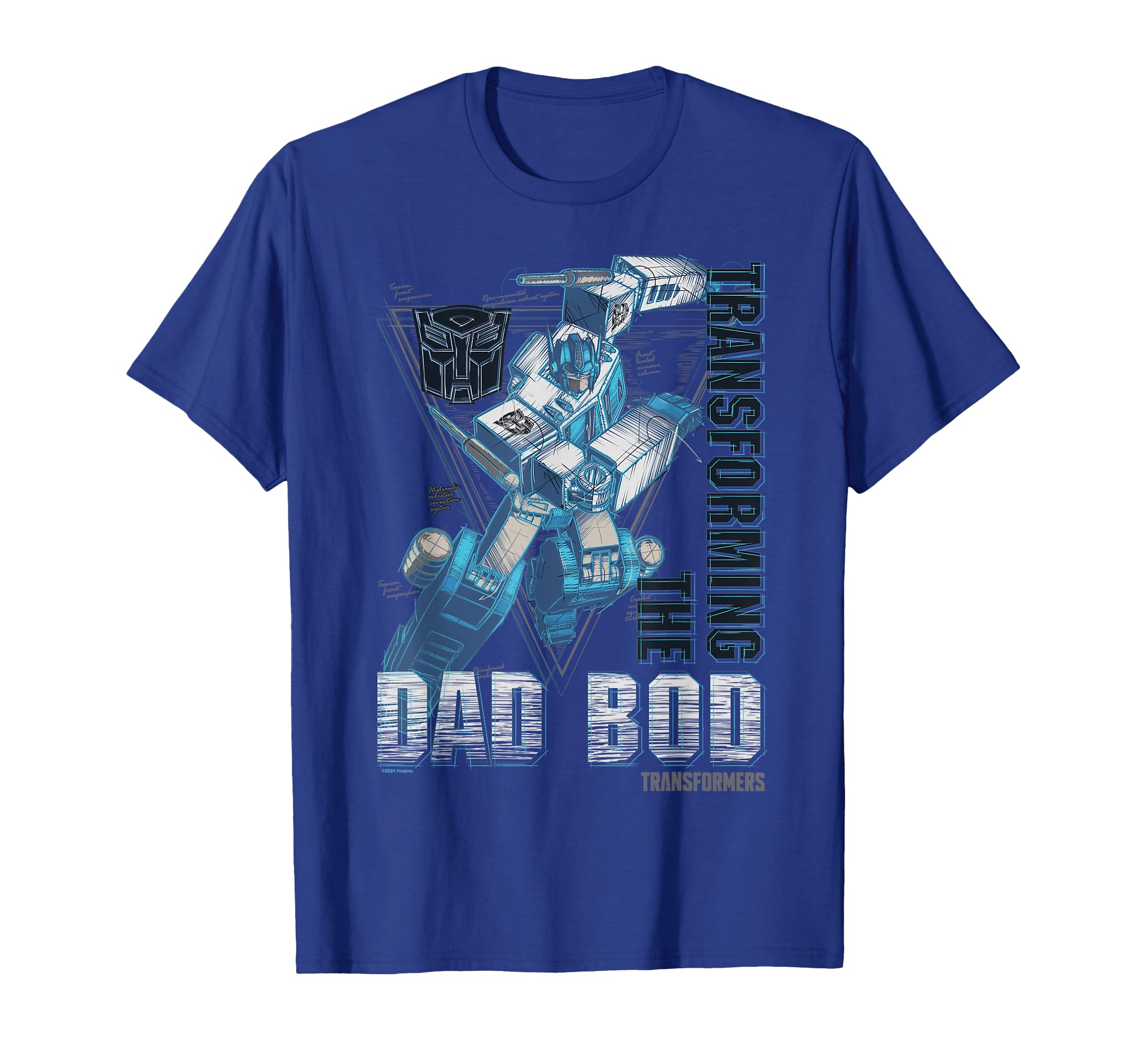 Transformers Fathers Day Transforming T-Shirt - Novelty Apparel Men Women - T-Shirt, Sweatshirt, Hoodie