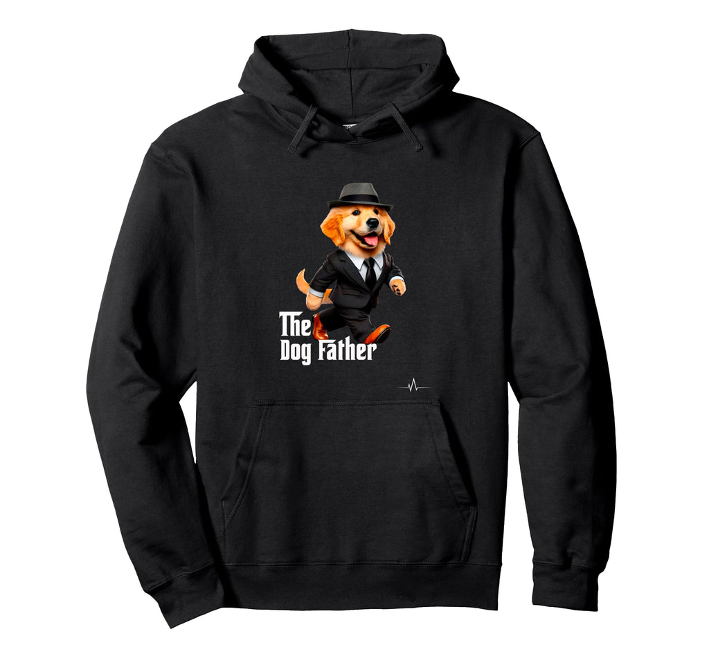 Dog Father Pet Funny Dog Dad Hoodie - Novelty Apparel Men Women - T-Shirt, Sweatshirt, Hoodie