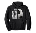My Goal Is To Deny Yours Soccer Goalie Hoodie - Minimalist Print Men Women - T-Shirt, Sweatshirt, Hoodie