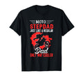 Moto Stepdad Fathers Day Biker Bonus Dad T-Shirt - Unique Graphic Unisex - T-Shirt, Sweatshirt, Hoodie