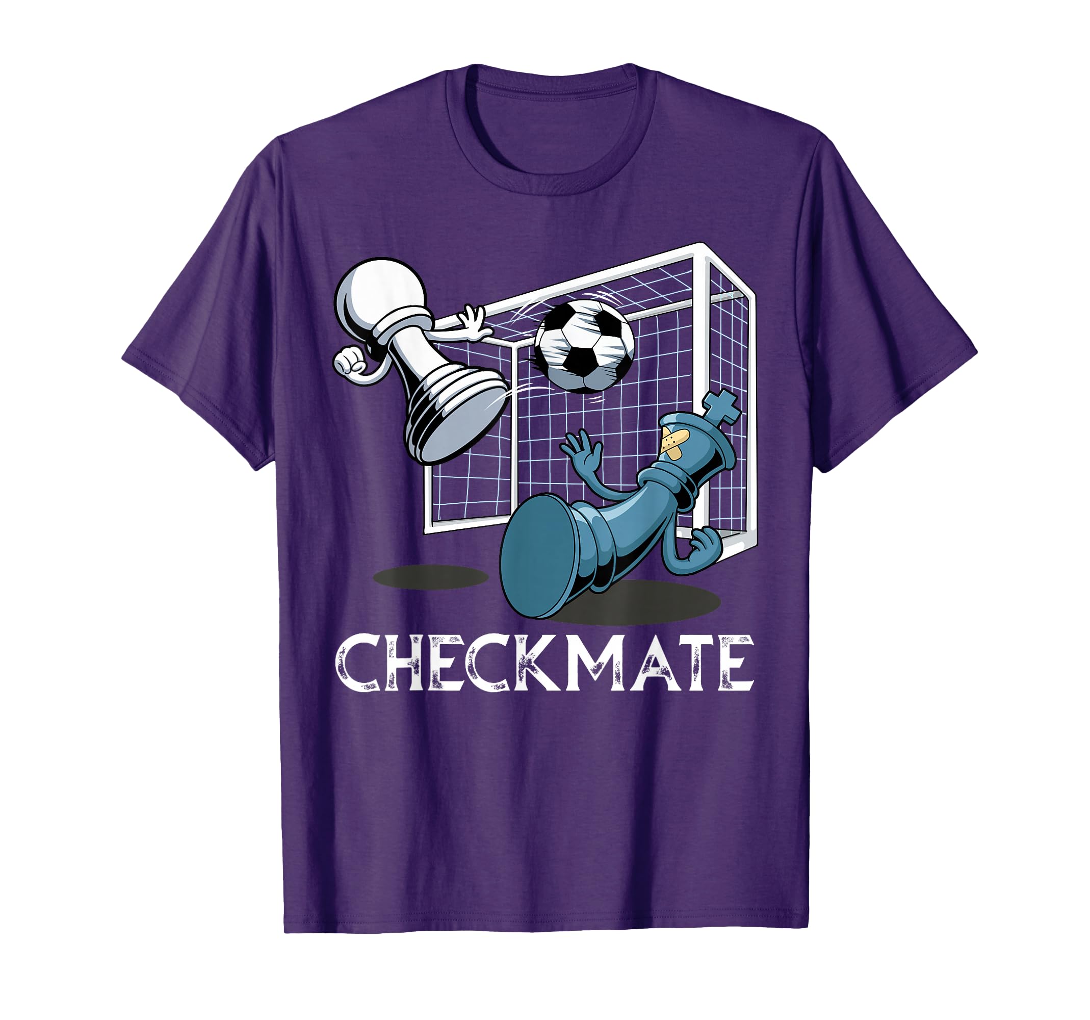 Soccer Checkmate Chess T-Shirt - Aesthetic Graphic Unisex - T-Shirt, Sweatshirt, Hoodie