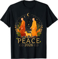 Walk for Peace Monks Journey 2026 with Dog Meditation - Adult & Kids T-Shirts, Sweatshirts & Hoodies apparel design preview 1