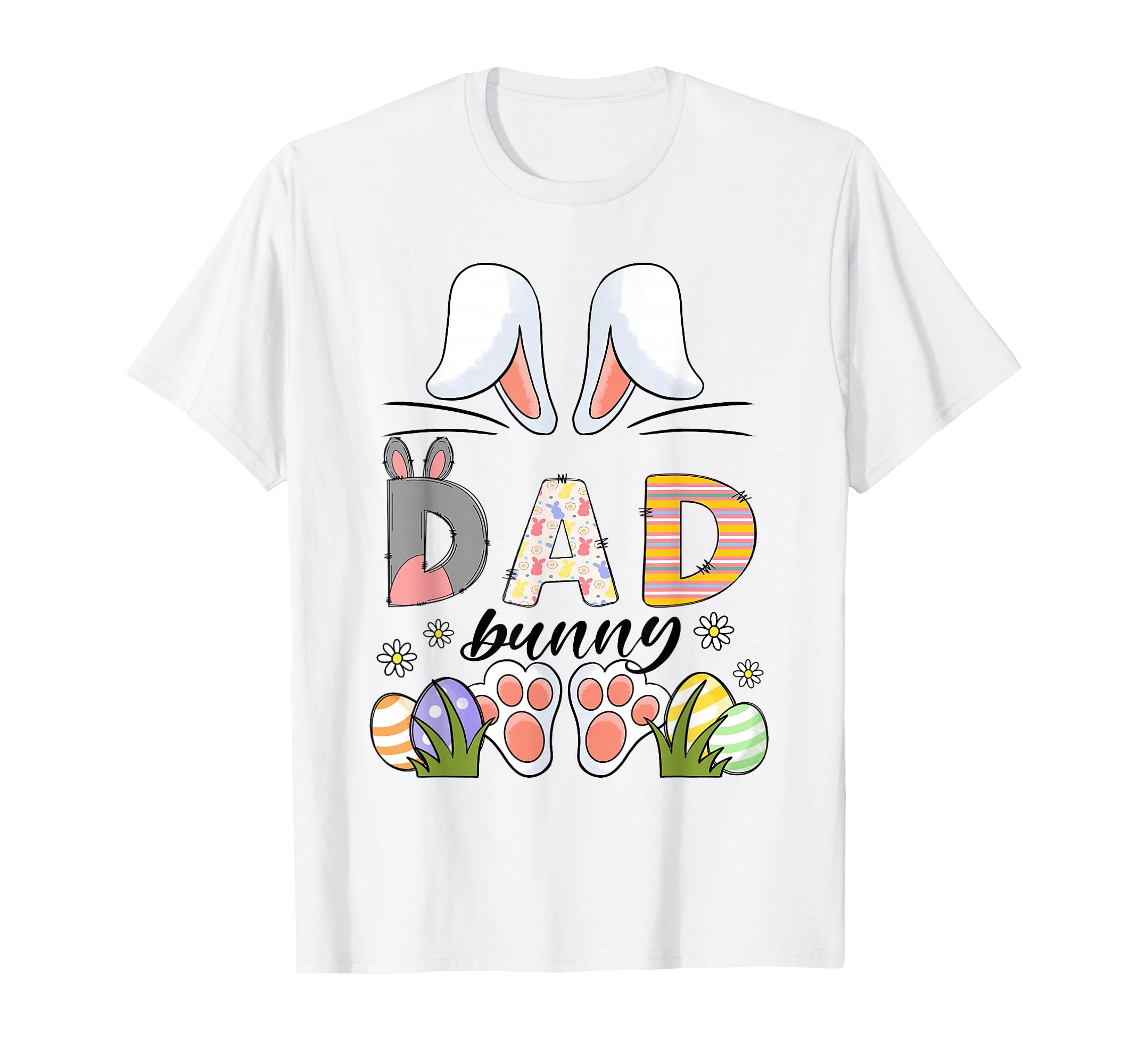 Dad Bunny Ears Easter Family Matching T-Shirt - Fun Novelty Design Unisex - T-Shirt, Sweatshirt, Hoodie