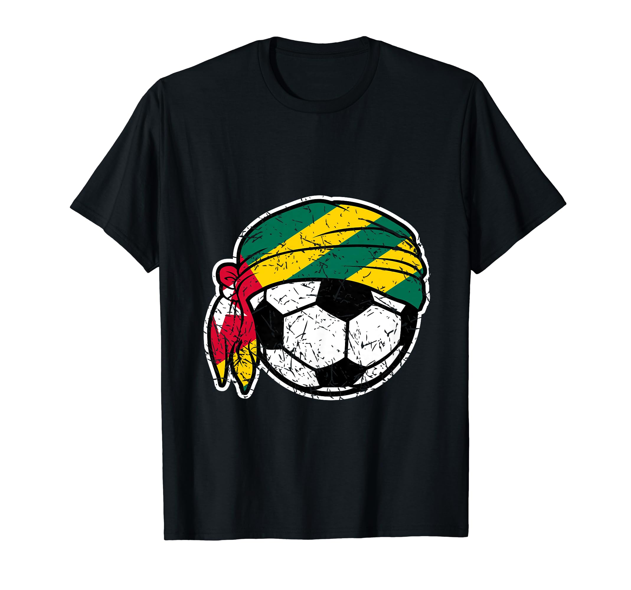 Togolese Heritage Soccer Fans Proud T-Shirt - Novelty Apparel for Adults - T-Shirt, Sweatshirt, Hoodie