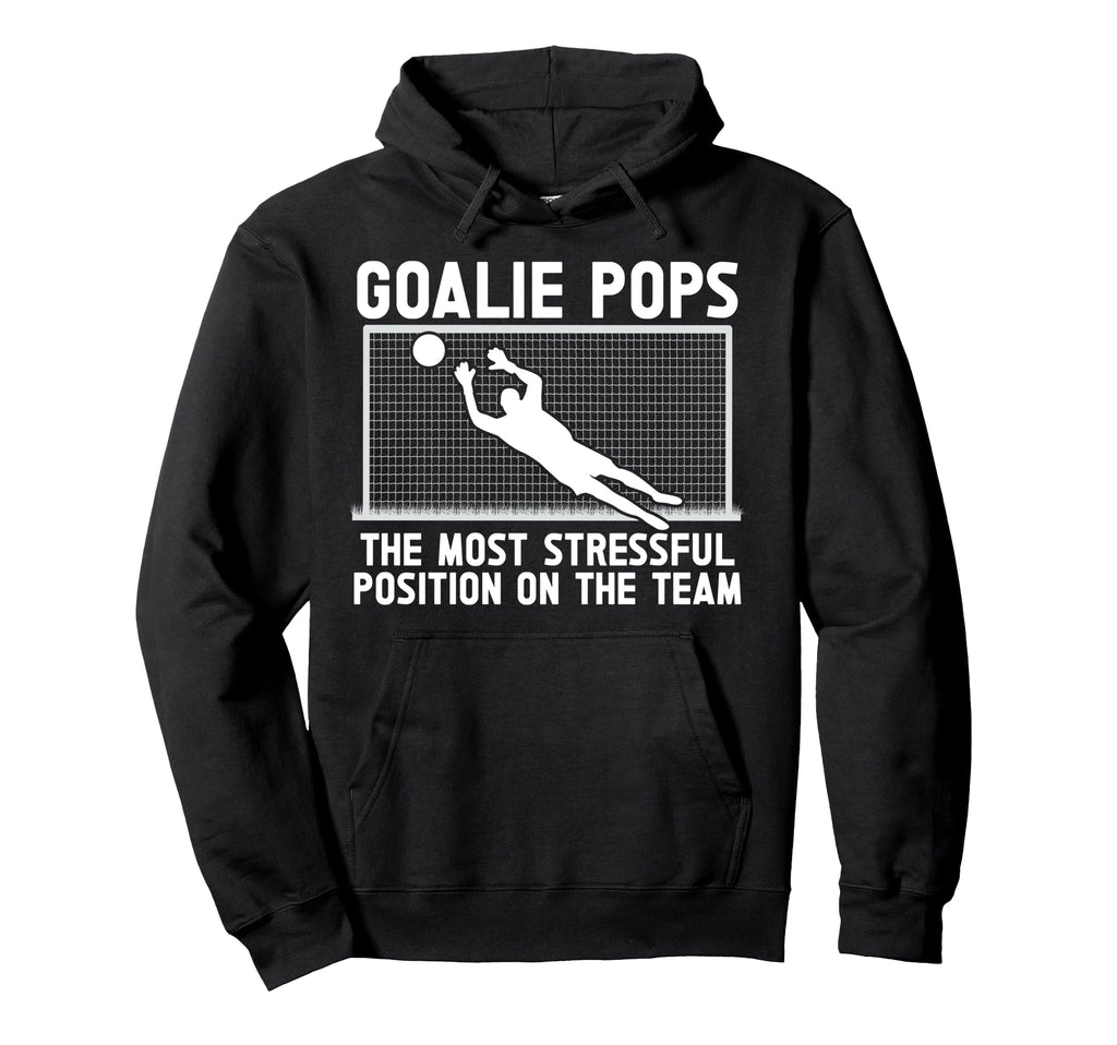 Soccer Goalie Pops Funny Pops Soccer Hoodie - Minimalist Print Unisex - T-Shirt, Sweatshirt, Hoodie