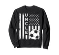 Soccer Uncle American Flag Sweatshirt - Custom Art Print Men Women - T-Shirt, Sweatshirt, Hoodie