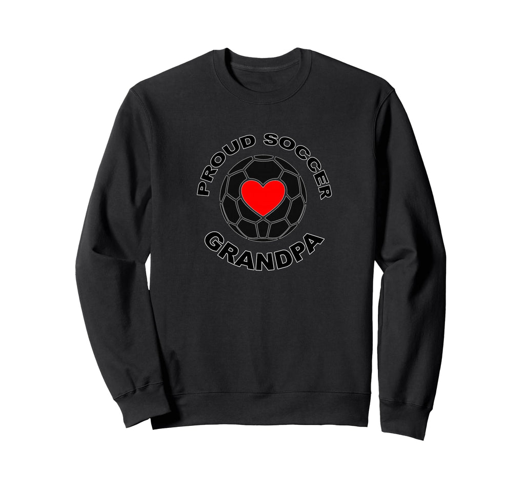 Proud Soccer Grandpa Sweatshirt - Aesthetic Graphic for Adults - T-Shirt, Sweatshirt, Hoodie
