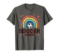 Rainbow Soccer Player Family Matching T-Shirt - Novelty Apparel Unisex - T-Shirt, Sweatshirt, Hoodie