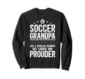 Soccer Grandpa Soccer Player Sweatshirt - Aesthetic Graphic for Adults - T-Shirt, Sweatshirt, Hoodie