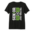 Mens Soccer Senior Dad 2026 Proud Soccer T-Shirt - Minimalist Print Unisex - T-Shirt, Sweatshirt, Hoodie