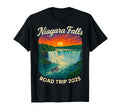 Niagara Falls Road Trip 2025 Sunset T-Shirt - Graphic Print for Adults - T-Shirt, Sweatshirt, Hoodie