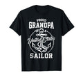 Proud Grandpa Sailor Us Veteran Family T-Shirt - Aesthetic Graphic Unisex - T-Shirt, Sweatshirt, Hoodie