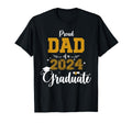 Proud Dad Class 2024 Graduate T-Shirt - Fun Novelty Design Unisex - T-Shirt, Sweatshirt, Hoodie