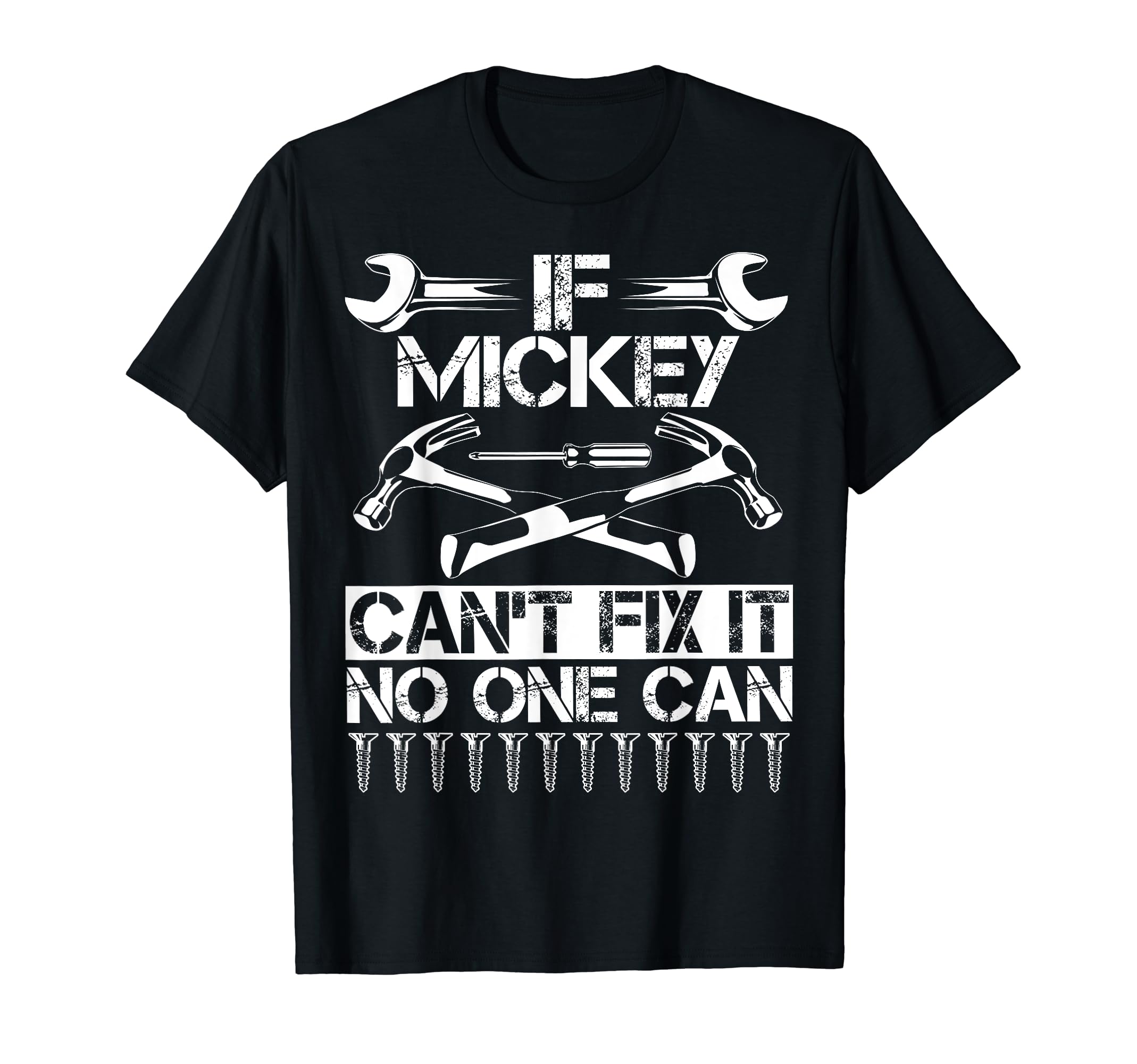 Mickey Fix It Funny Birthday T-Shirt - Unique Graphic Men Women - T-Shirt, Sweatshirt, Hoodie