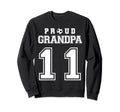 Number 11 Custom Proud Soccer Sweatshirt - Trendy Graphic for Adults - T-Shirt, Sweatshirt, Hoodie