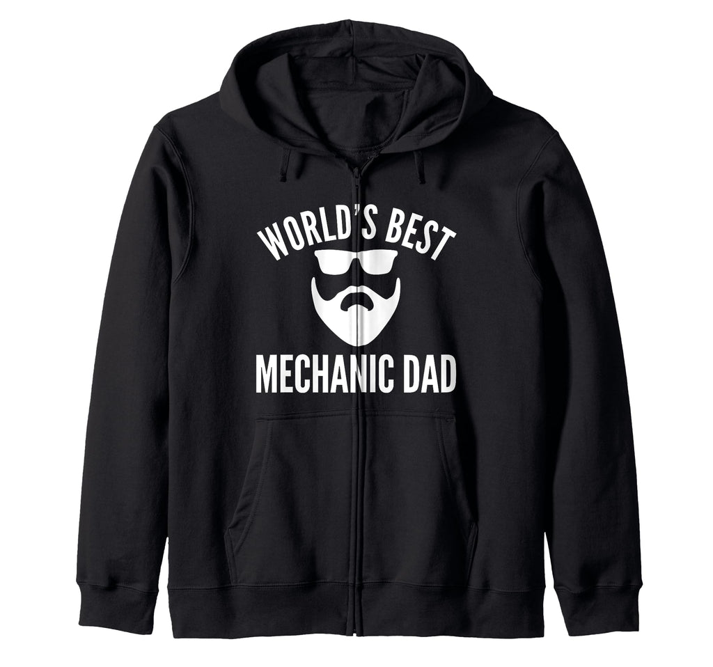 Mechanic Dad T Shirts Bearded T-Shirt - Graphic Print Men Women - T-Shirt, Sweatshirt, Hoodie