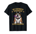 Sarcastic My Favorite Veteran Eats T-Shirt - Unique Graphic Men Women - T-Shirt, Sweatshirt, Hoodie