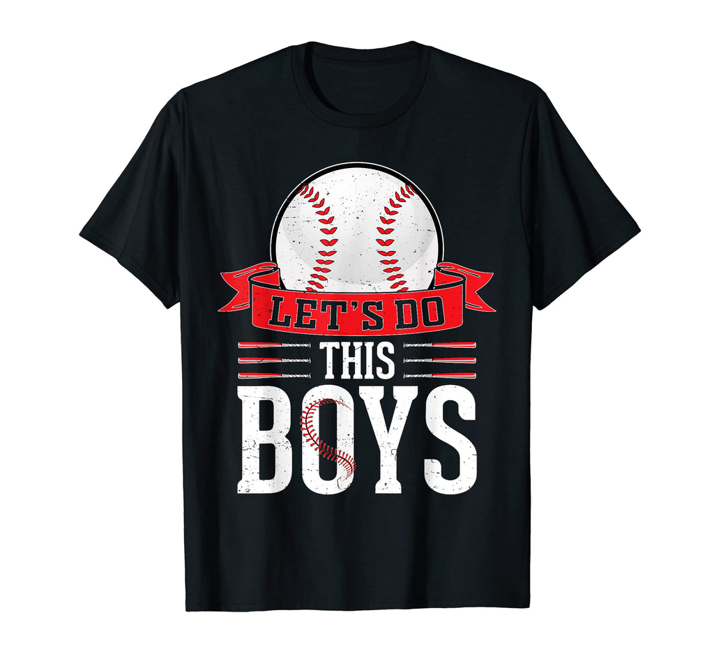 Lets Do This Baseball Mom Sports T-Shirt - Minimalist Print Men Women - T-Shirt, Sweatshirt, Hoodie