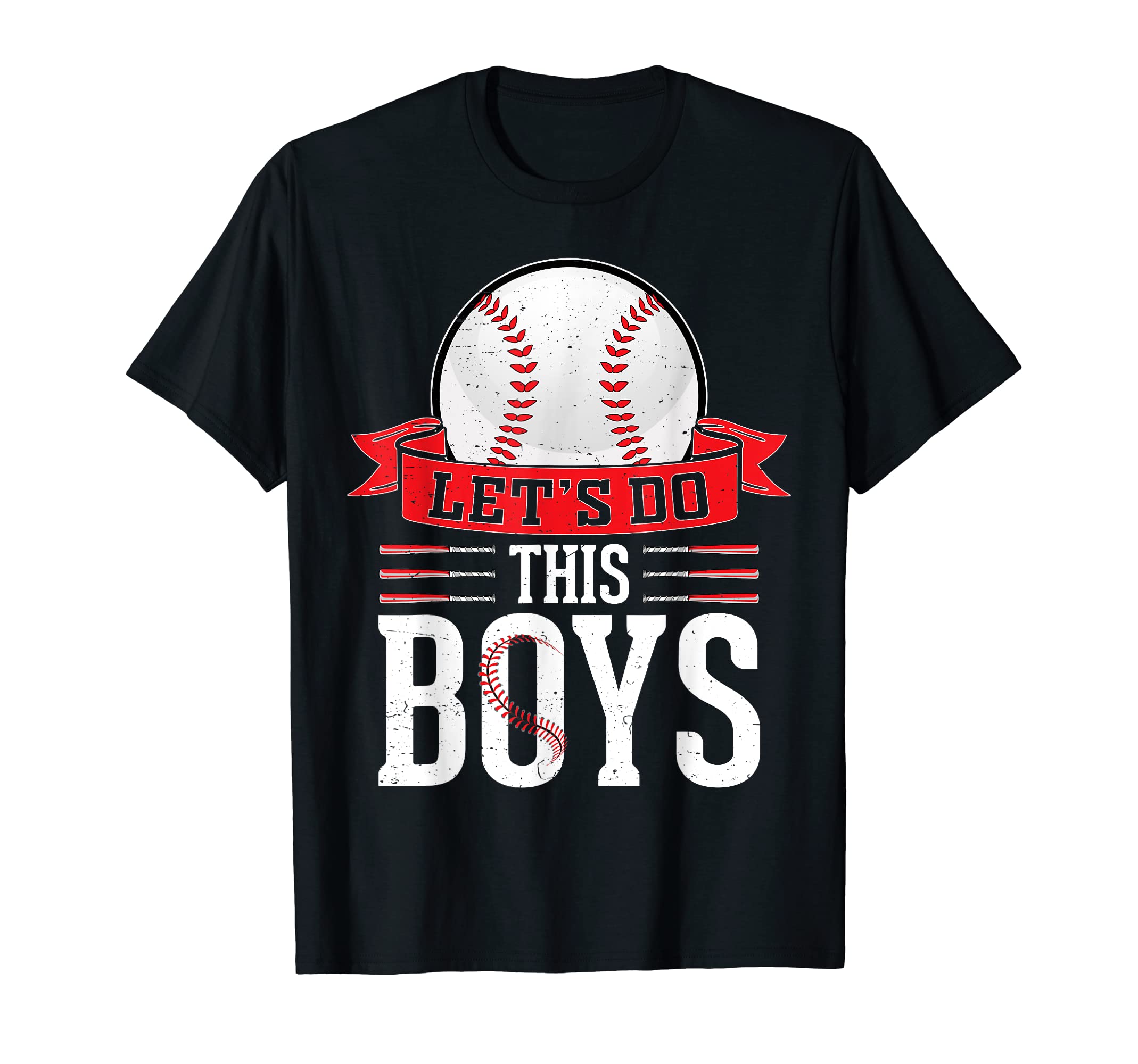 Lets Do This Baseball Mom Sports T-Shirt - Minimalist Print Men Women - T-Shirt, Sweatshirt, Hoodie
