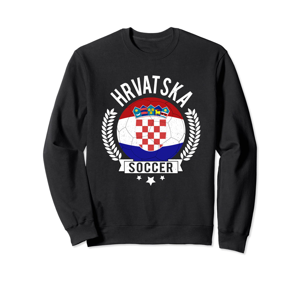 Croatia National Soccer Team Sweatshirt - Aesthetic Graphic for Adults - T-Shirt, Sweatshirt, Hoodie