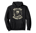Resting Beard Face Funny Skeleton Dad Hoodie - Streetwear Style Unisex - T-Shirt, Sweatshirt, Hoodie