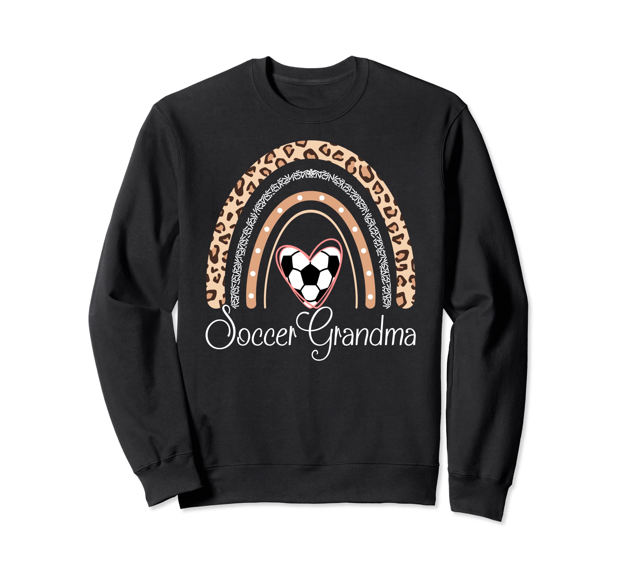 Soccer Grandma Boho Rainbow Funny Sweatshirt - Aesthetic Graphic Unisex - T-Shirt, Sweatshirt, Hoodie