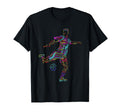 Soccer Athlete Sports Drawing T-Shirt - Custom Art Print Men Women - T-Shirt, Sweatshirt, Hoodie