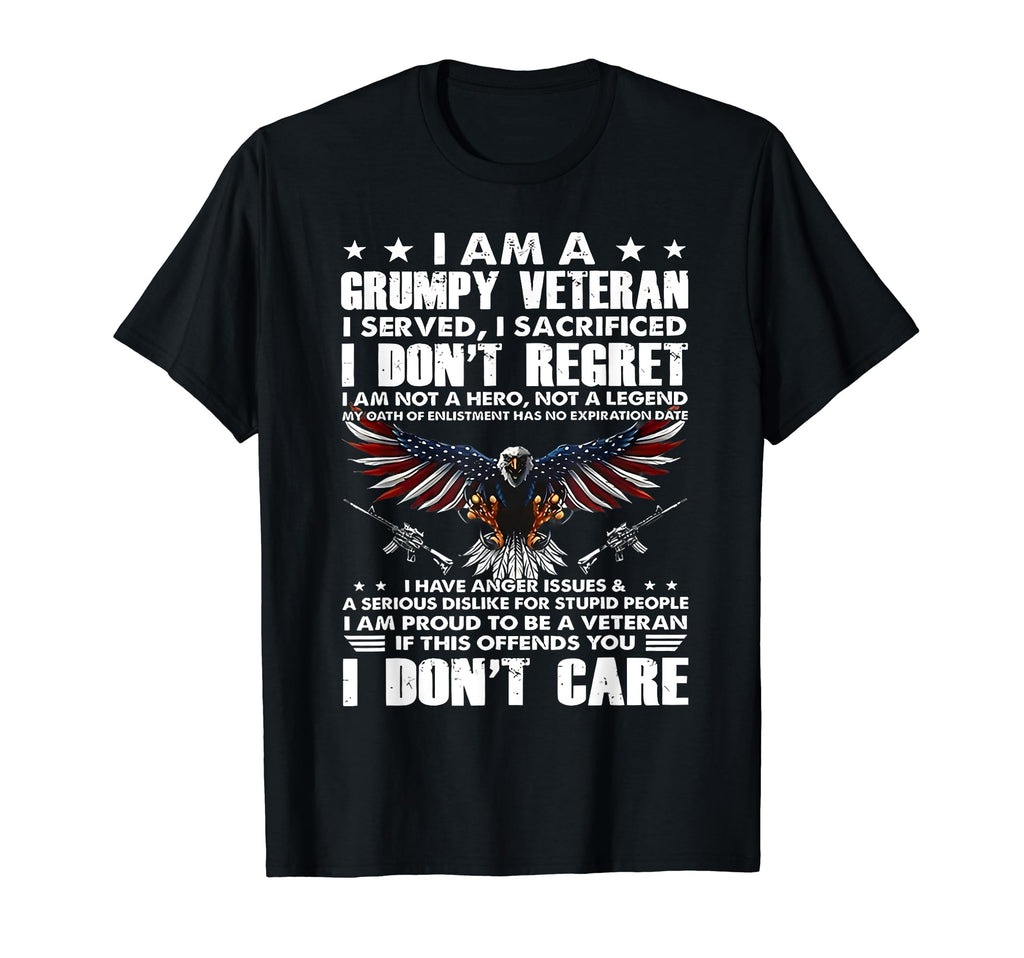 Patriotic American Flag Eagle I Am T-Shirt - Novelty Apparel Men Women - T-Shirt, Sweatshirt, Hoodie