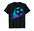 Colorful Splash Art Soccer Football T-Shirt - Minimalist Print for Adults - T-Shirt, Sweatshirt, Hoodie