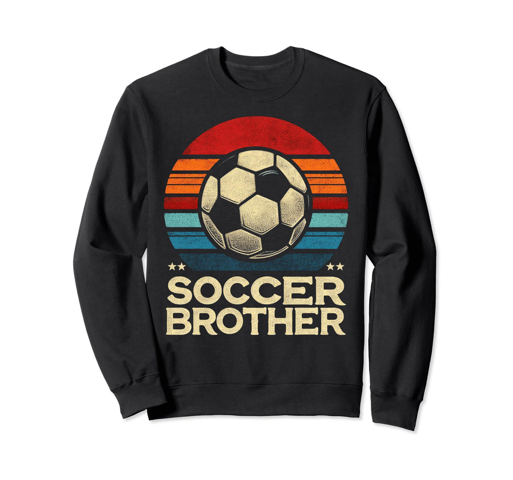 Soccer Brother Family Matching Team Sweatshirt - Aesthetic Graphic Unisex - T-Shirt, Sweatshirt, Hoodie