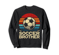 Soccer Brother Family Matching Team Sweatshirt - Aesthetic Graphic Unisex - T-Shirt, Sweatshirt, Hoodie