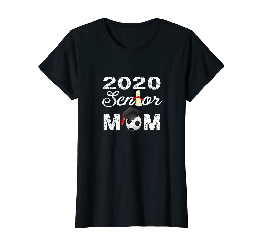 Womens Class 2020 Senior Soccer Mom T-Shirt - Minimalist Print for Adults - T-Shirt, Sweatshirt, Hoodie