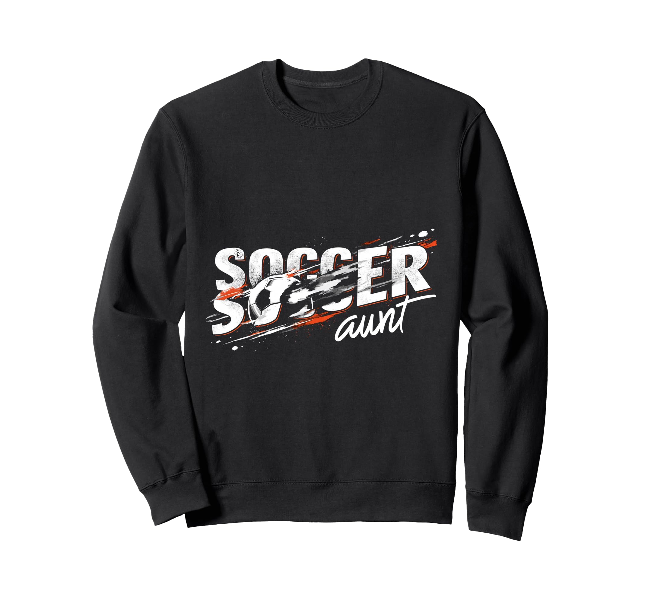 Soccer Aunt Sweatshirt - Trendy Graphic Unisex - T-Shirt, Sweatshirt, Hoodie