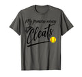 Funny My Princess Wears Cleats Gift T-Shirt - Custom Art Print for Adults - T-Shirt, Sweatshirt, Hoodie