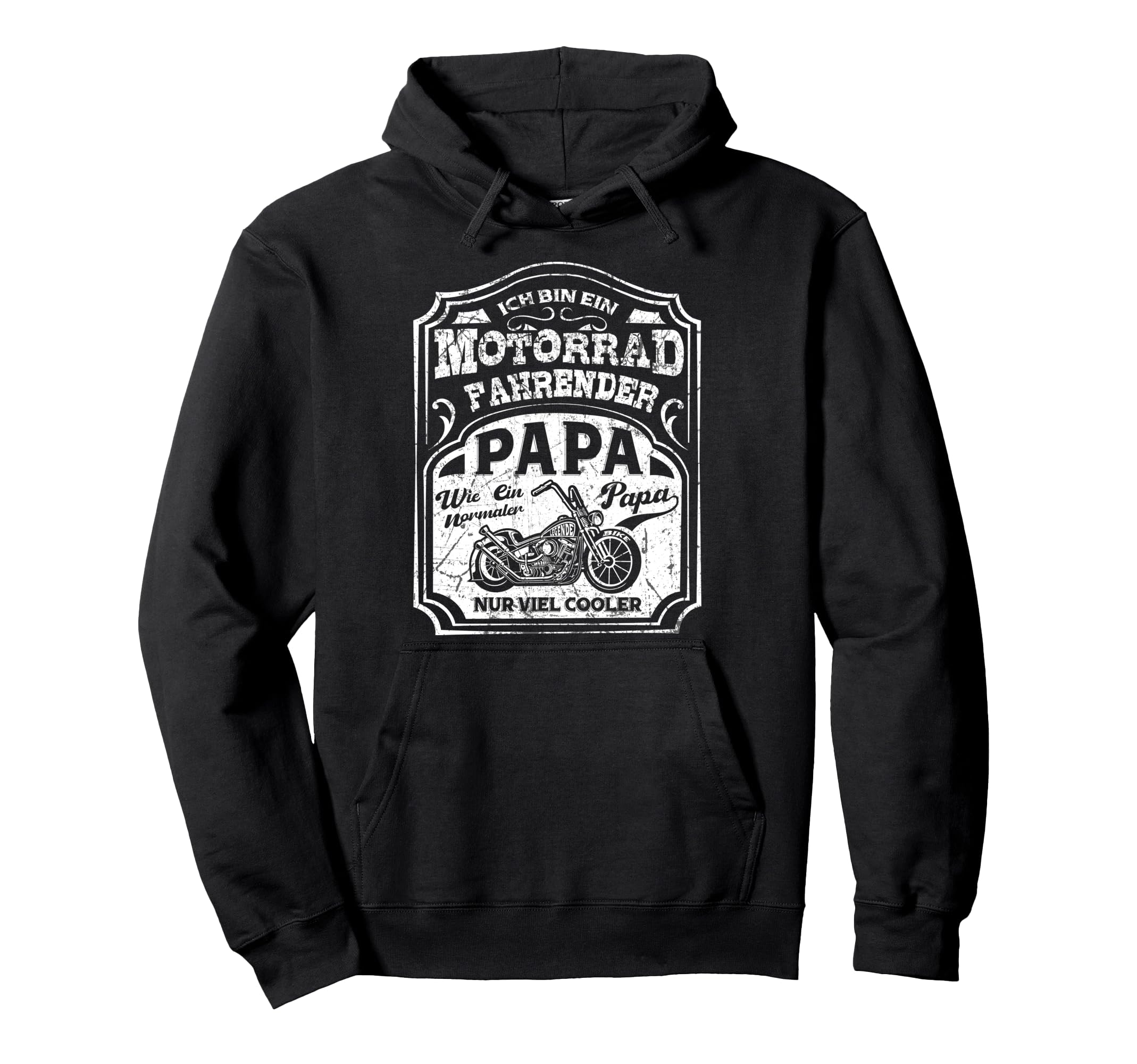 Mens Motorcycle Gift Dad Hoodie - Trendy Graphic Men Women - T-Shirt, Sweatshirt, Hoodie