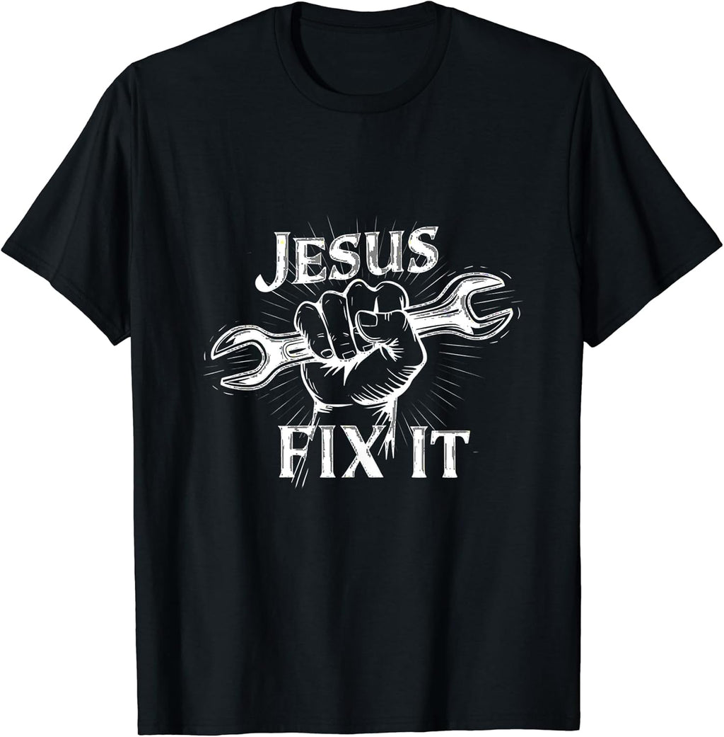 Fix-It Jesus Believer Inspirational Christian Faith - Adult & Kids T-Shirts, Sweatshirts & Hoodies apparel design preview 1