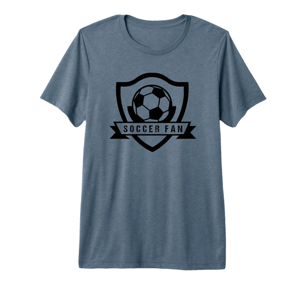 Soccer Fan Funny Soccer Sports Tri Blend T-Shirt - Graphic Print for Adults - T-Shirt, Sweatshirt, Hoodie