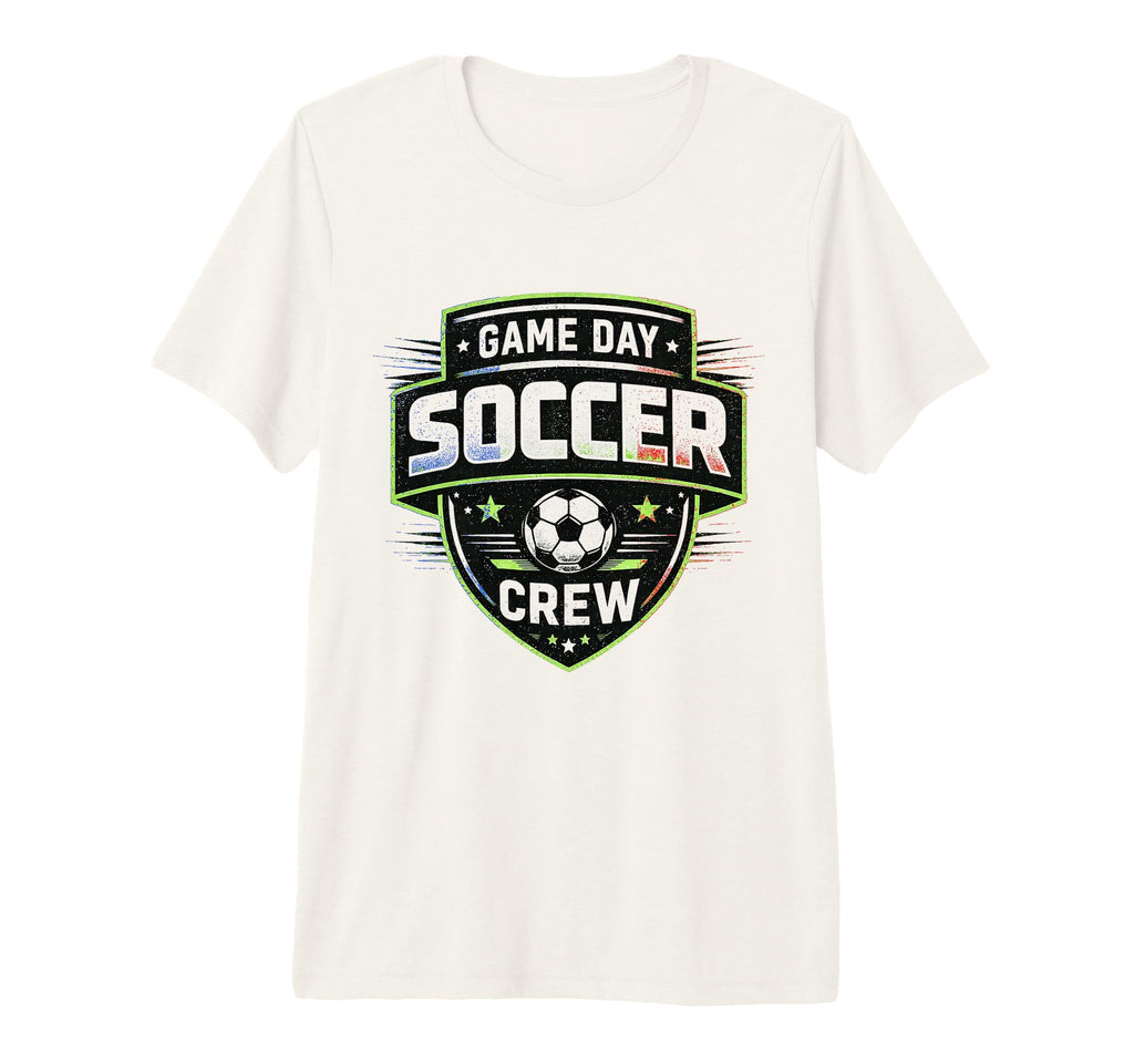 Game Day Soccer Crew Usa Patriotic Fan Tri T-Shirt - Trendy Graphic Unisex - T-Shirt, Sweatshirt, Hoodie