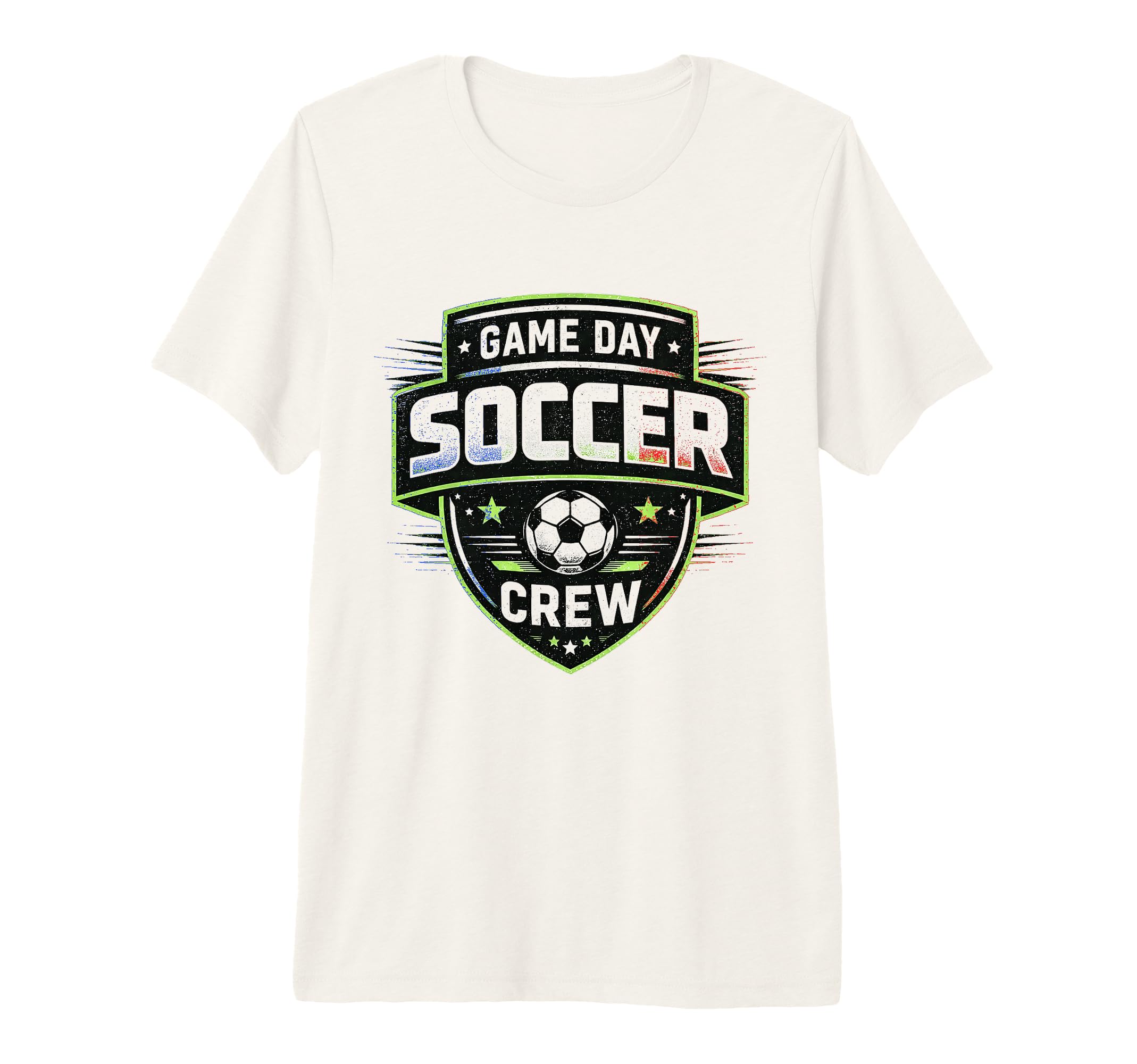 Game Day Soccer Crew Usa Patriotic Fan Tri T-Shirt - Trendy Graphic Unisex - T-Shirt, Sweatshirt, Hoodie