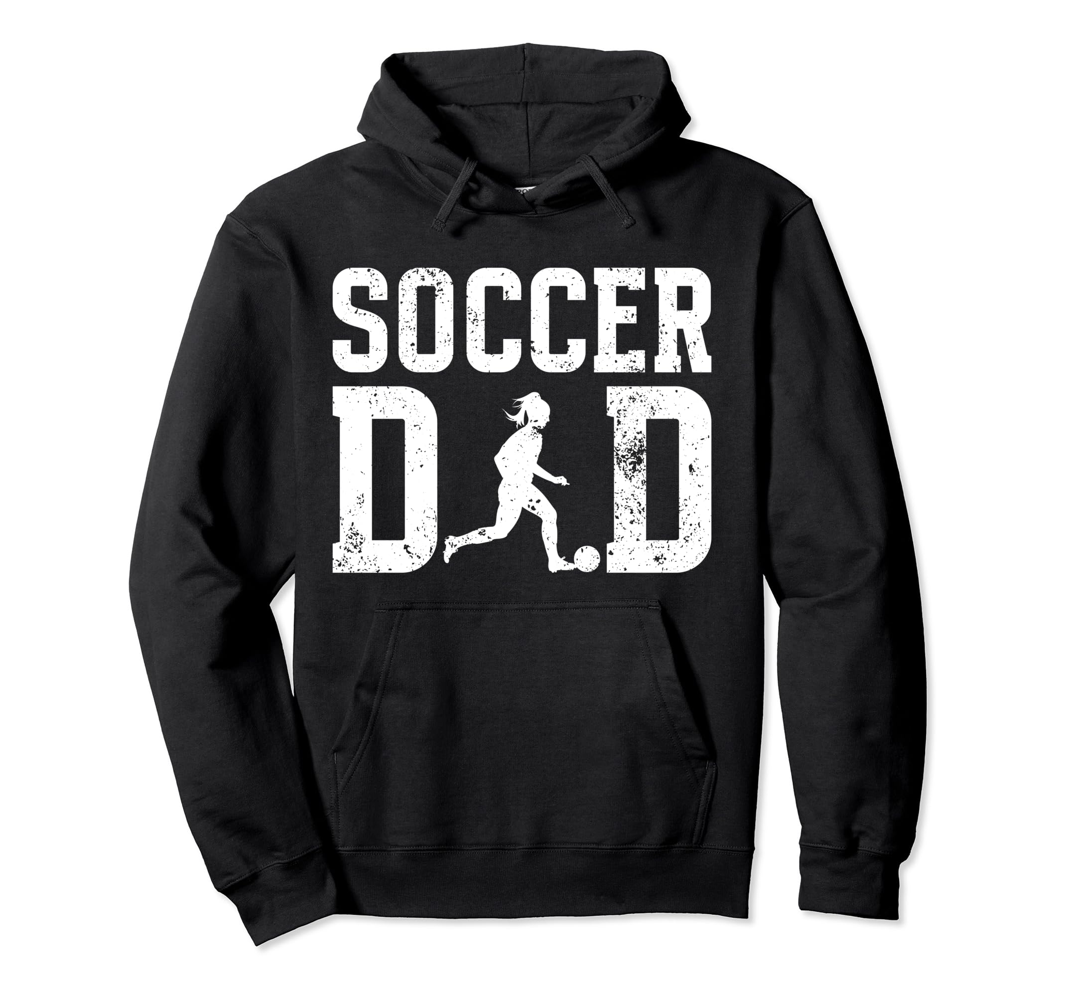 Soccer Dad Soccer Player Dad Proud Hoodie - Custom Art Print for Adults - T-Shirt, Sweatshirt, Hoodie