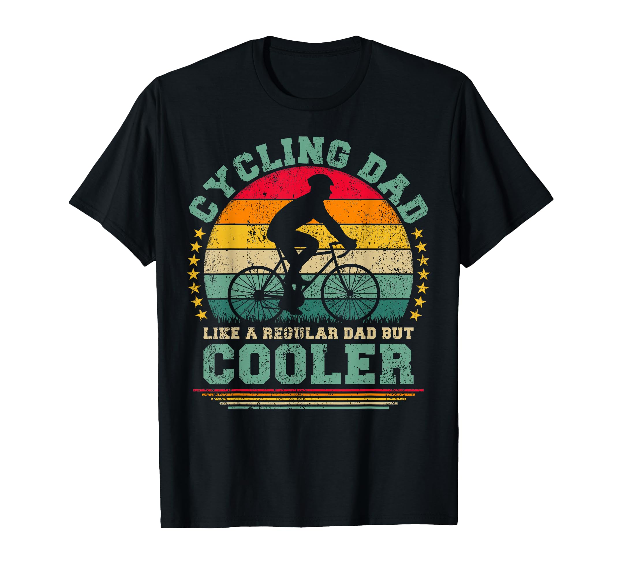 Cycling Dad Like Regular Dad Funny T-Shirt - Trendy Graphic Men Women - T-Shirt, Sweatshirt, Hoodie