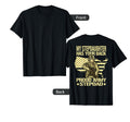 My Stepdaughter Has Your Back Proud Army T-Shirt - Graphic Print Unisex - T-Shirt, Sweatshirt, Hoodie