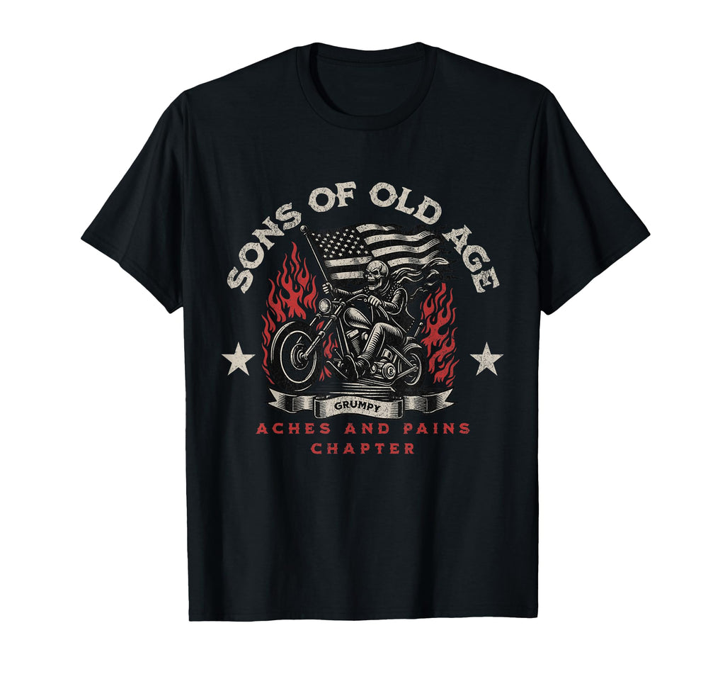 Sons Old Age Aches And Pain Chapter T-Shirt - Unique Graphic Unisex - T-Shirt, Sweatshirt, Hoodie
