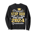 Proud Step Dad 2024 Cum Laude Sweatshirt - Novelty Apparel Men Women - T-Shirt, Sweatshirt, Hoodie