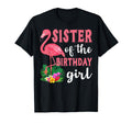 Sister Birthday Flamingo Family T-Shirt - Fun Novelty Design Men Women - T-Shirt, Sweatshirt, Hoodie