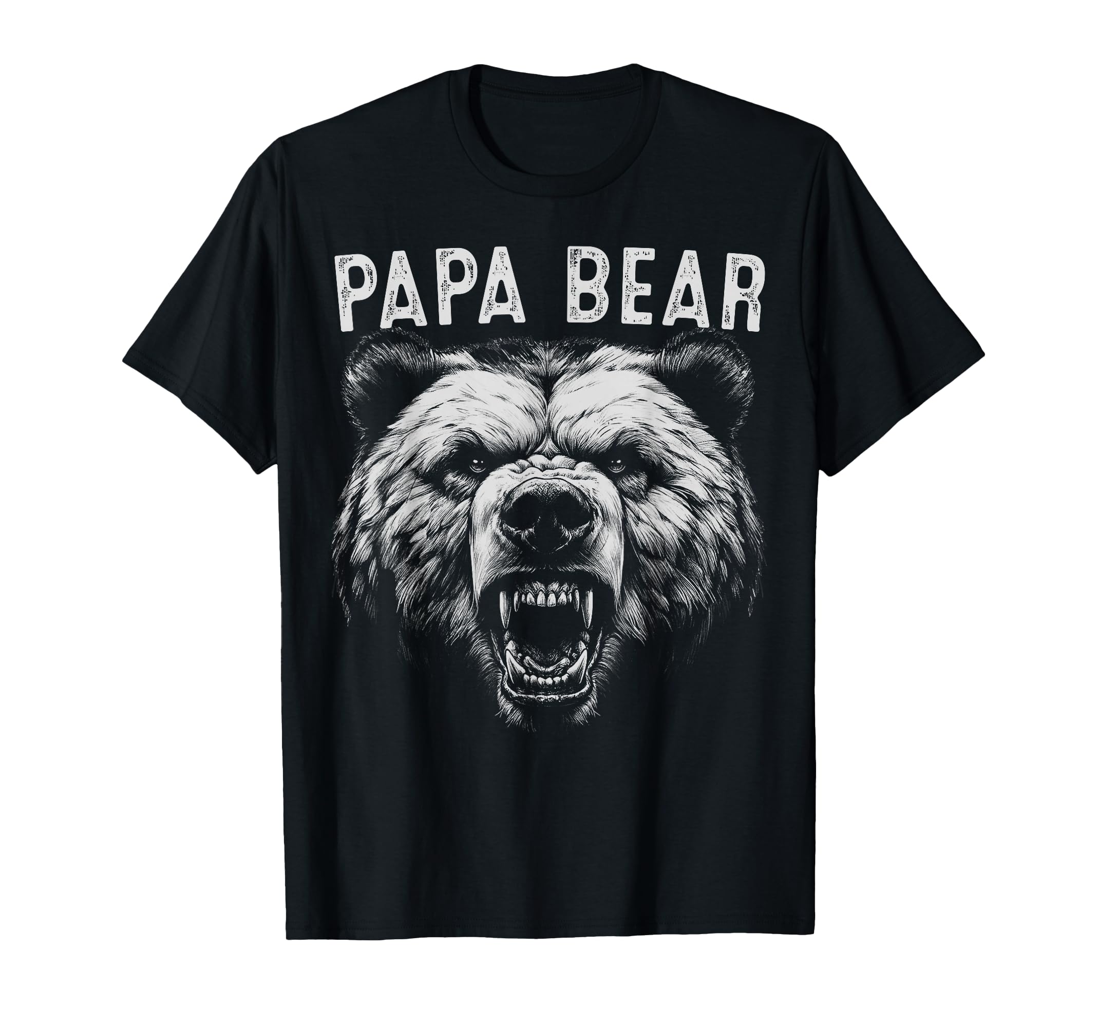 Papa Bear Best Fathers Day Funny Bear T-Shirt - Novelty Apparel for Adults - T-Shirt, Sweatshirt, Hoodie
