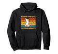Proud Dad 2025 Graduate Cat Hoodie - Graphic Print Unisex - T-Shirt, Sweatshirt, Hoodie