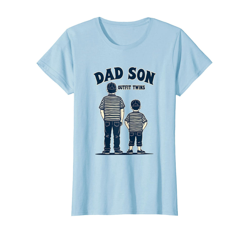 Dad Son Outfit Twins Matching T-Shirt - Aesthetic Graphic Men Women - T-Shirt, Sweatshirt, Hoodie