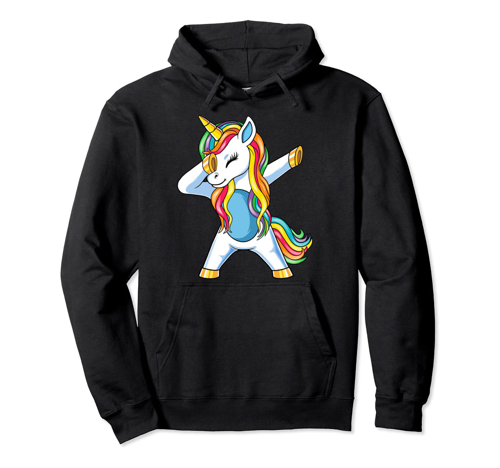 Daddy Unicorn Gift Birthday Dad Family Hoodie - Unique Graphic Men Women - T-Shirt, Sweatshirt, Hoodie