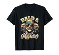 Bald And Majestic Sexy Bald Guy Dad T-Shirt - Custom Art Print Men Women - T-Shirt, Sweatshirt, Hoodie